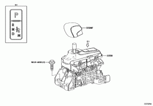 Механизм переключения передач КПП  кулиса
