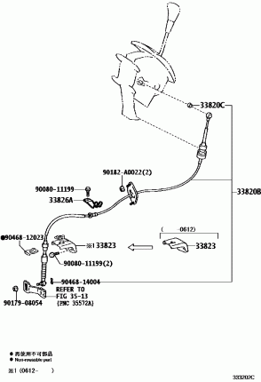 Ручка переключения передач