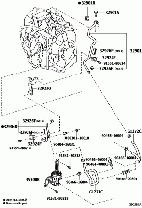 Масляный охладитель и трубки (HEV или BEV или FCEV)
