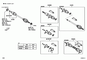 Передние привода (шрус)