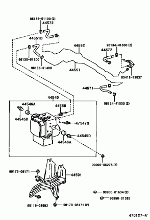 Тормозная магистраль (трубки)