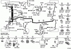 Шланг, трубка тормозной системы