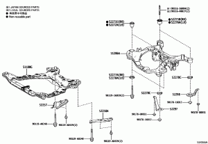 Крепление трансмиссии