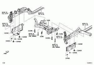 Подрамник передний, задний
