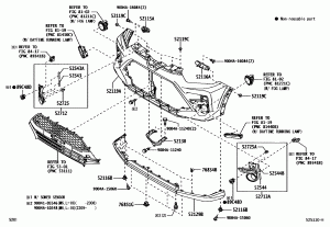 Передний бампер и детали