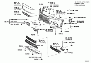 Передний бампер и детали