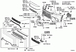 Передний бампер и детали