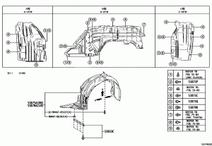 Капот и передние крылья