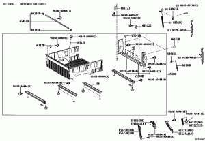 Задняя панель кузова