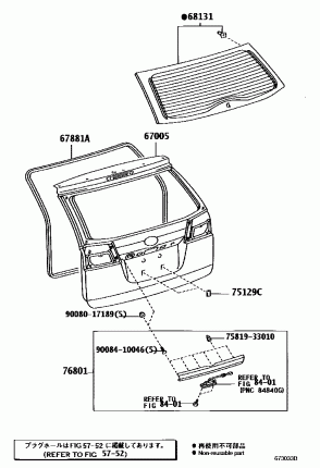 Крышка багажника и стекло