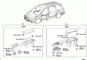 Козырьки.ручки салона