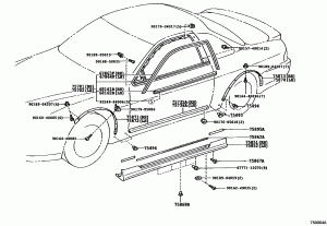 Боковые молдинги