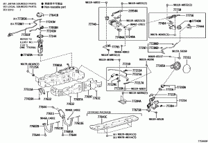 Топливный бак заливная горловина