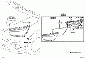 Основные фары