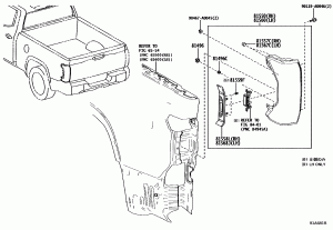 Задние фонари