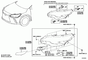 Основные фары