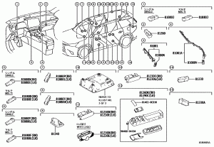 Система внутреннего освещения автомобиля