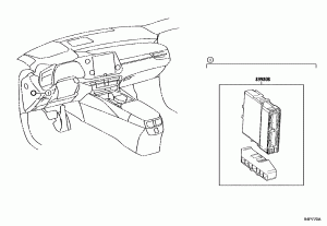 Электронный блок управления (HEV)