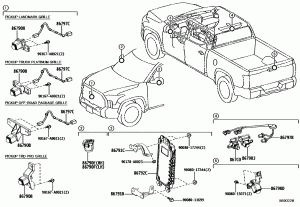 Задняя камера и монитор