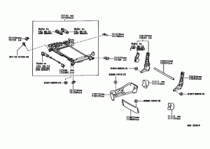 Передне сиденье и каркас
