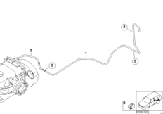 Система вентиляции редуктора задн.моста
