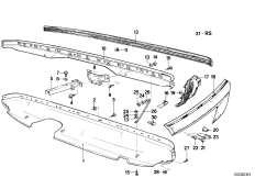 Бампер передний, задний