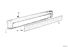 Обшивка двери Зд Вх