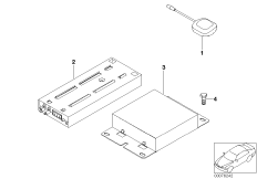 Принимающий модуль GPS/ антенна GPS