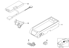 Детали SA 632 в центральной консоли