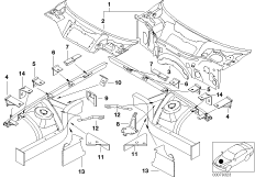 детали передка кузова