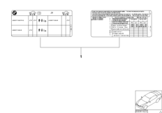 Шильдик "Reifendruck"