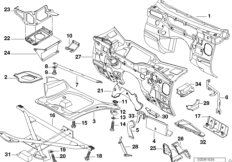 Детали моторного отсека