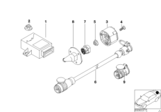 Электр.детали тягово-сцепного устройства