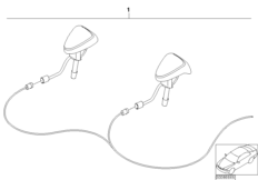 К-т доосн.форсунками стеклоом.с подогр.