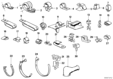 Держатель провода
