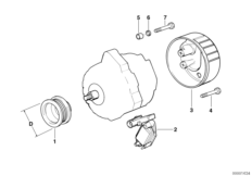 Детали генератора 120 А/ 150 А Valeo