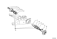 Полуось задн.моста/подшипн.ступ.колеса