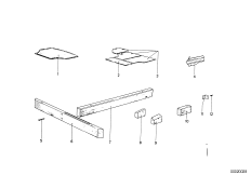 Облицовка пола багажного отделения