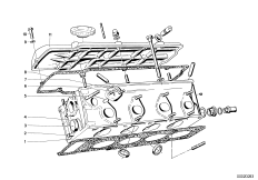 Головка блока цил., крышка, уплотнения