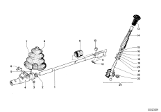 Внешнее перекл.пер./рычаг ПП