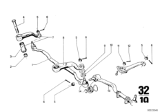 Тяга рул.трап.,рычаг рул.трап.,рул.упр.