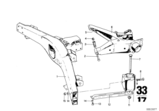 балка заднего моста