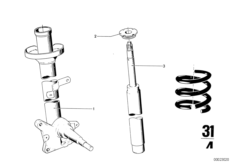 Амортизационная стойка Пд/амортизатор