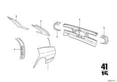 заднее крыло