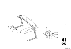 Капот/торсионная пружина/уплотнитель