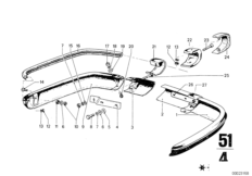 задний бампер