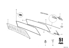 заднее стекло