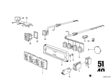 Комбинация выключ.электр.стеклоподъемн.