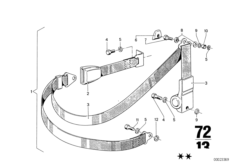Ремень безопасности Зд