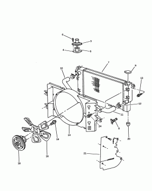 RADIATOR AND RELATED PARTS